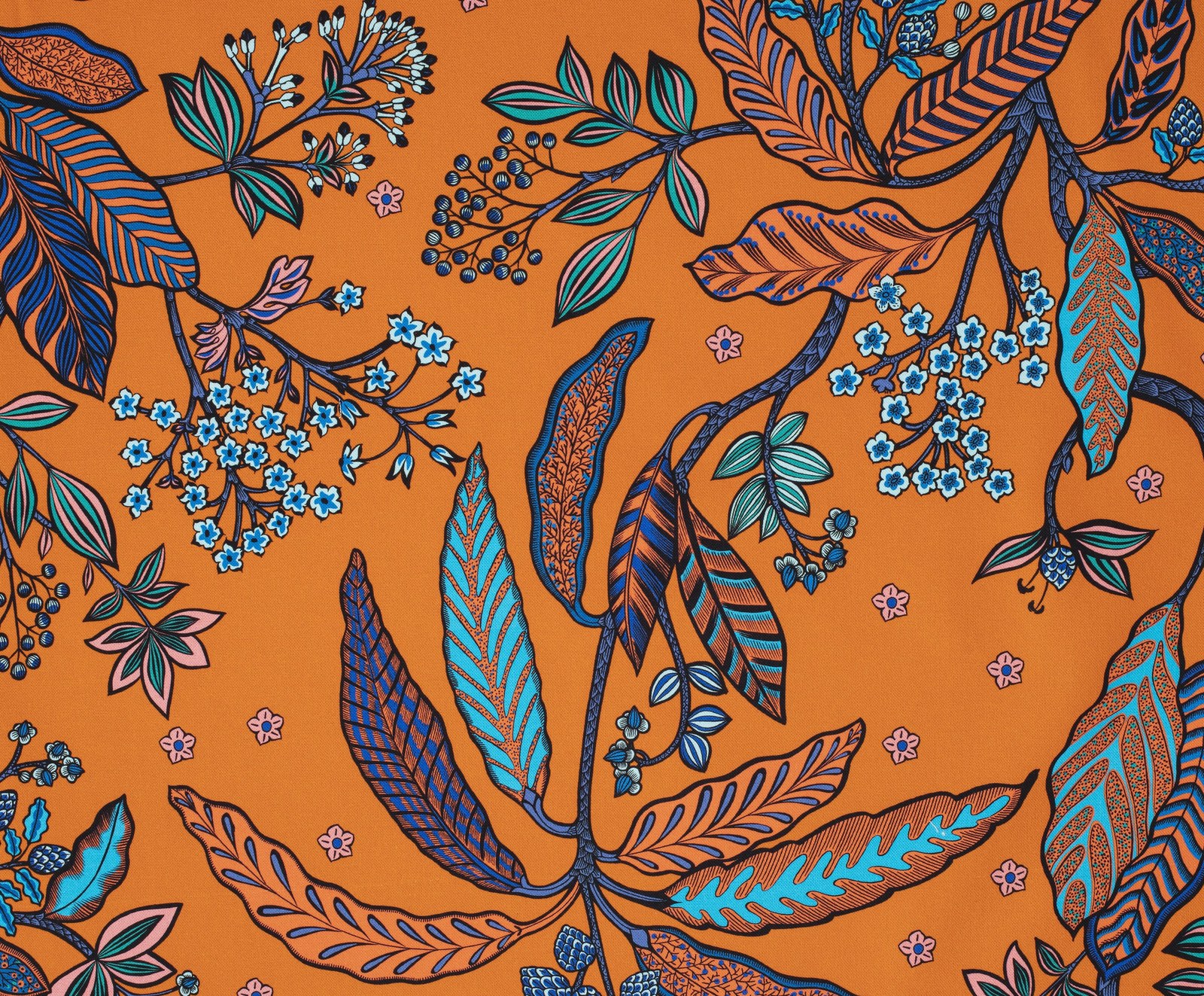 Fond mandarine